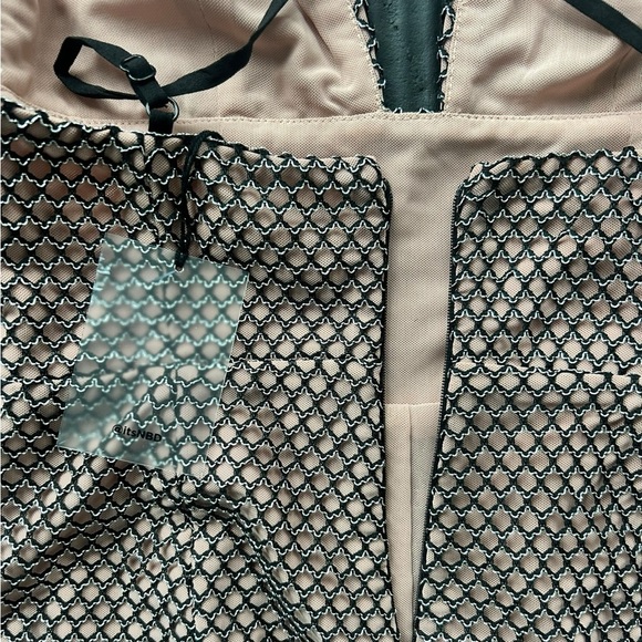 Revolve NBD Salt Shaker Romper Black and Silver XS NWT - Picture 9 of 12